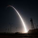 El misil Minuteman III fue lanzado durante las pruebas del 26 de abril del 2017. U.S. Air Force photo by Senior Airman Ian Dudley